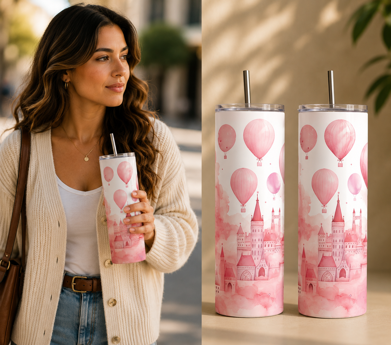 20 oz Straight tumblers