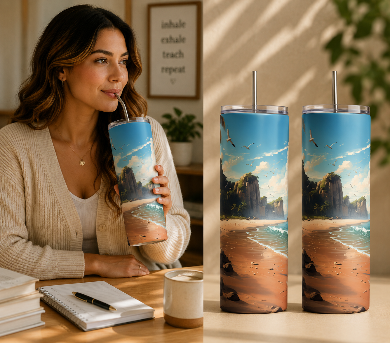 20 oz Straight tumblers
