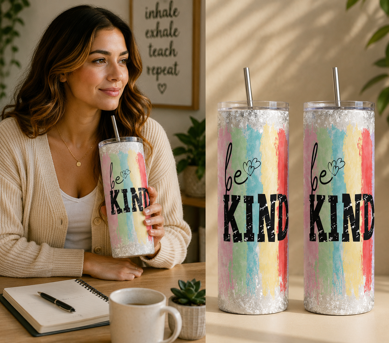 20 oz Straight tumblers