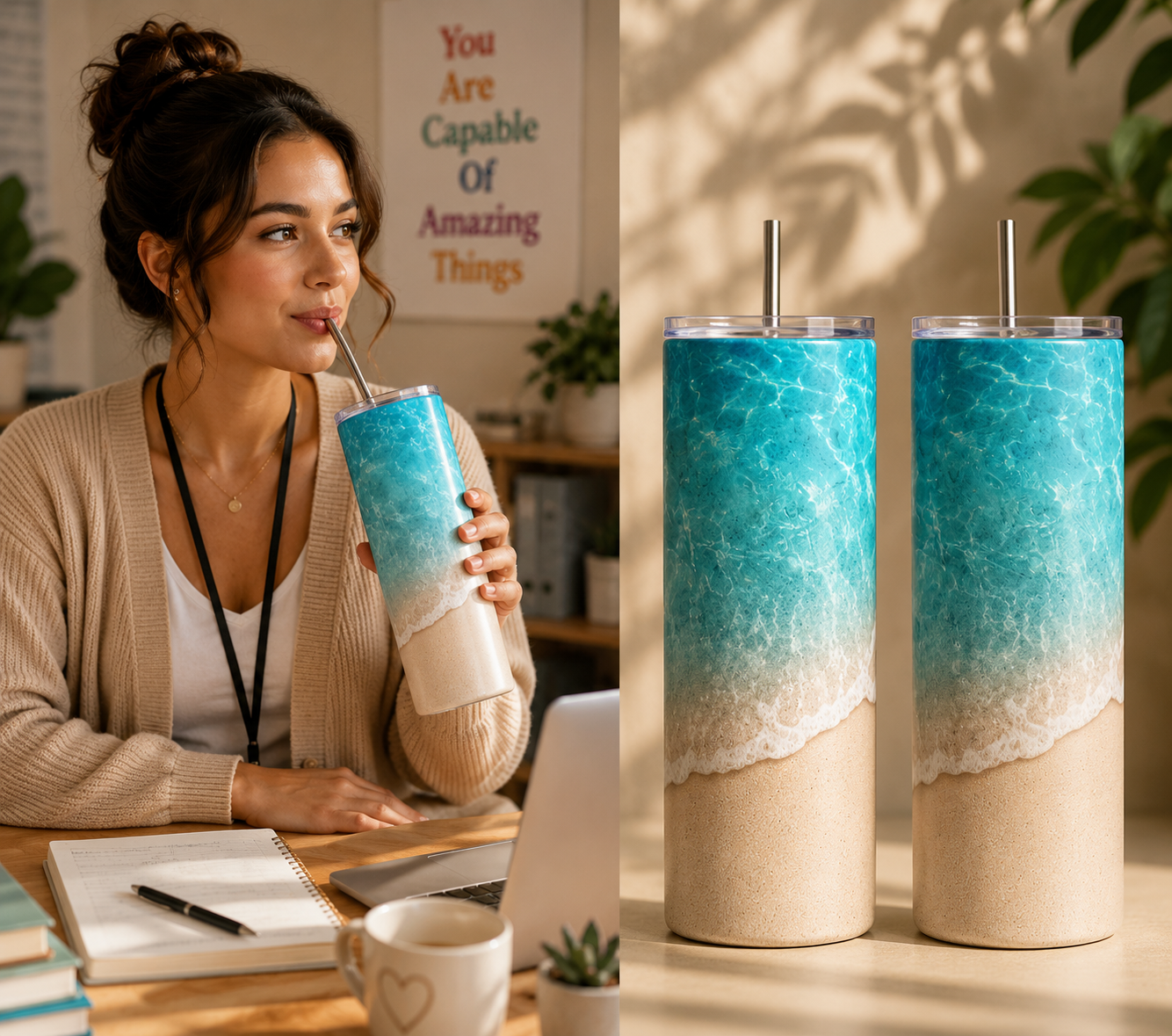 20 oz Straight tumblers