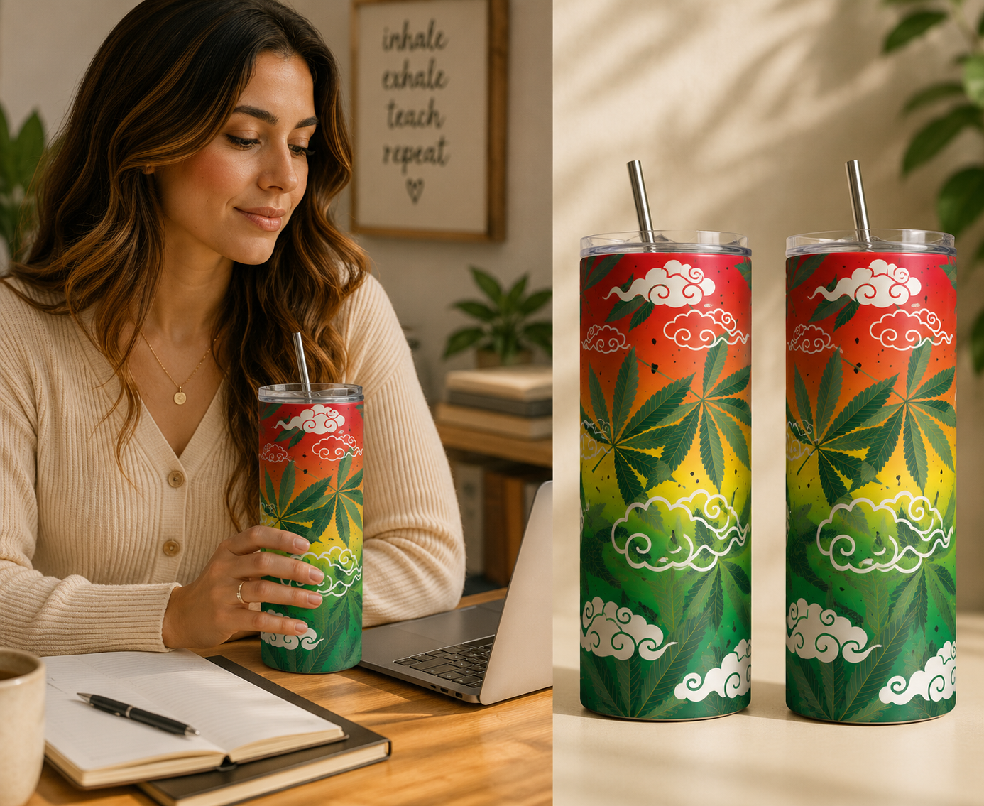 20 oz Straight tumblers