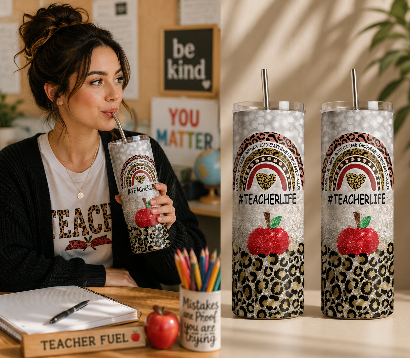 20 oz Straight tumblers