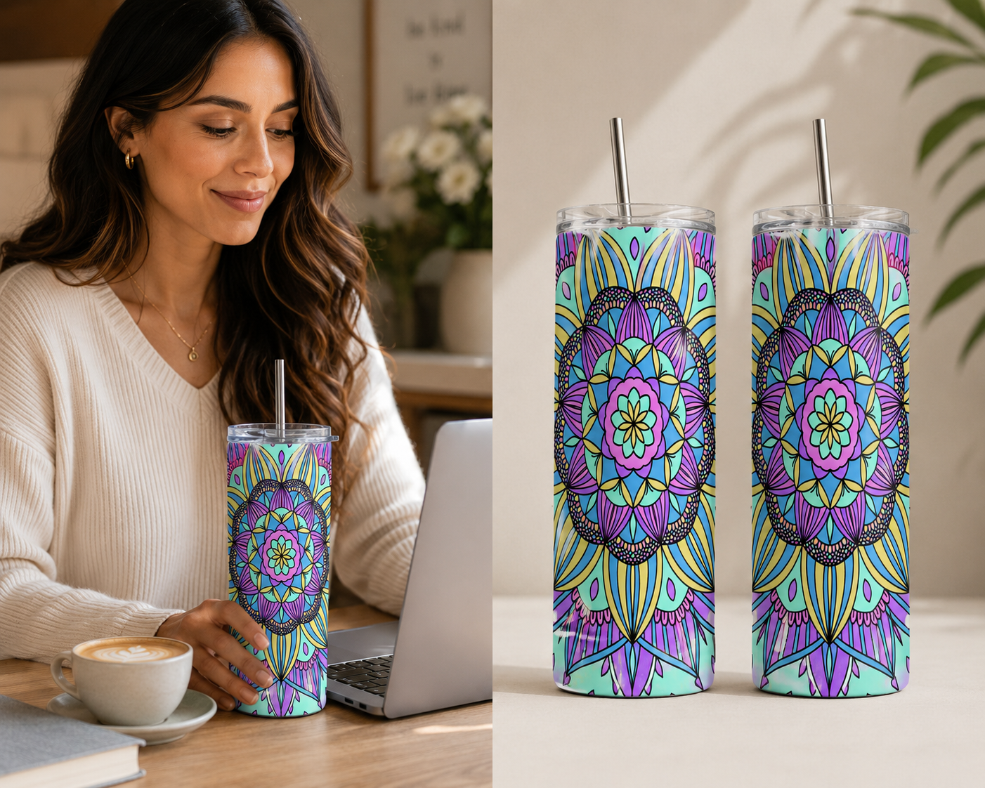 20 oz Straight tumblers