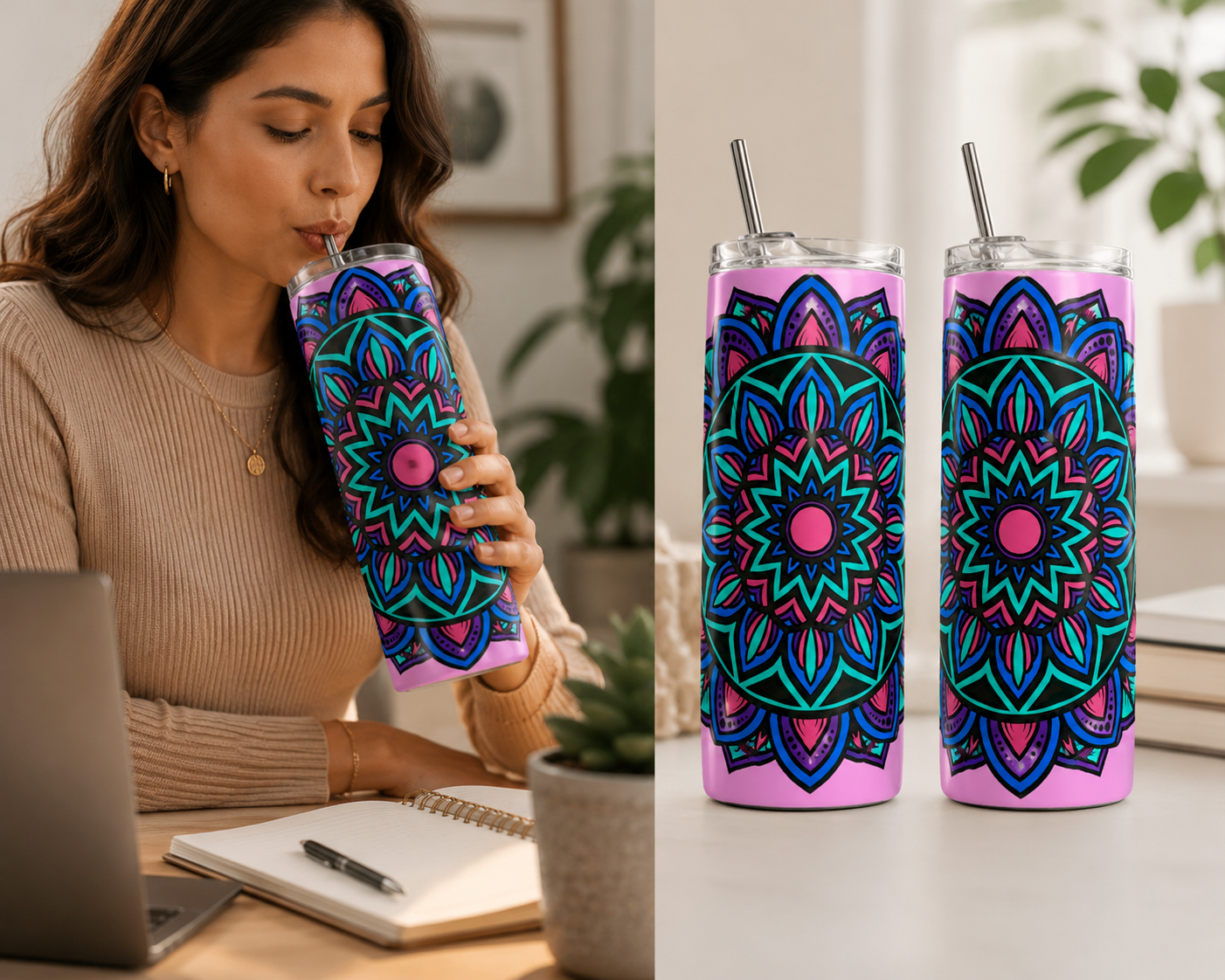 20 oz Straight tumblers