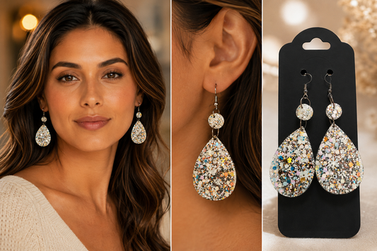 Earrings (resin)