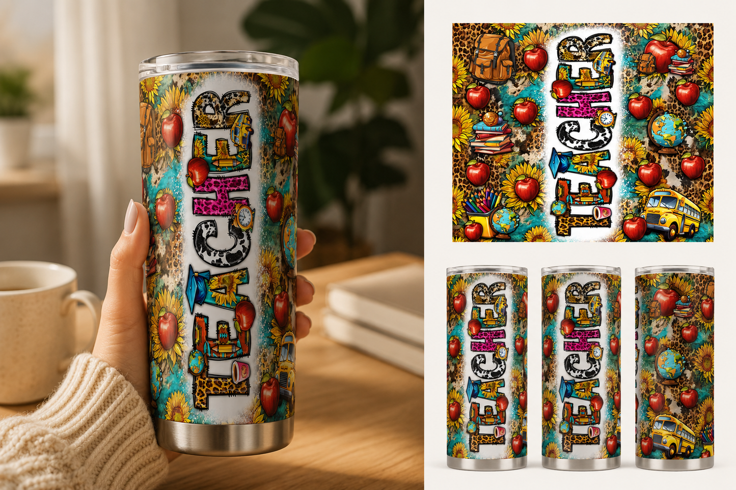 20 oz Straight tumblers