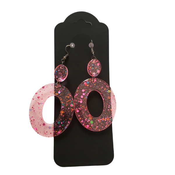 Earrings (resin)