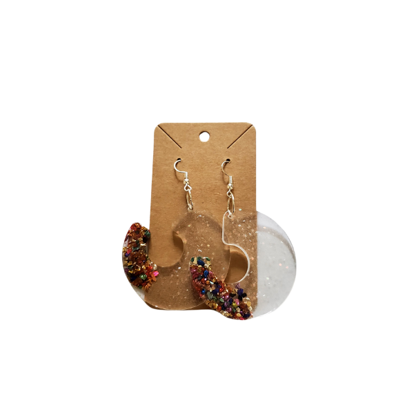 Earrings (resin)