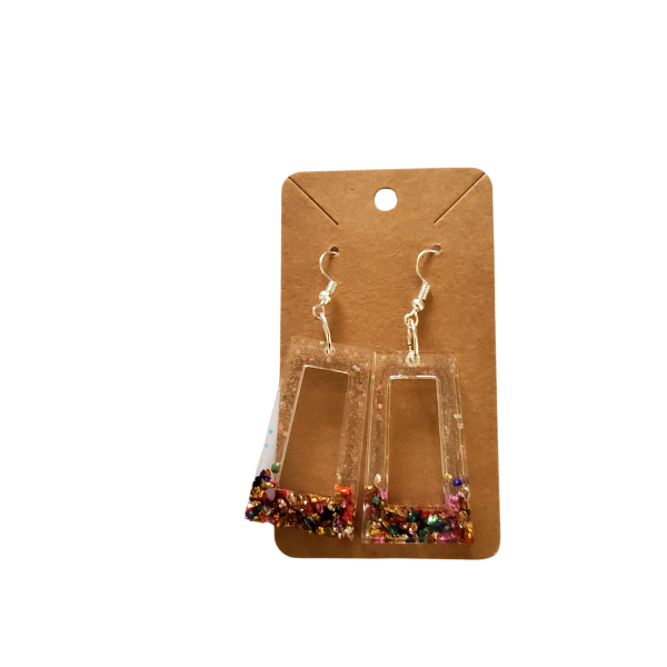 Earrings (resin)