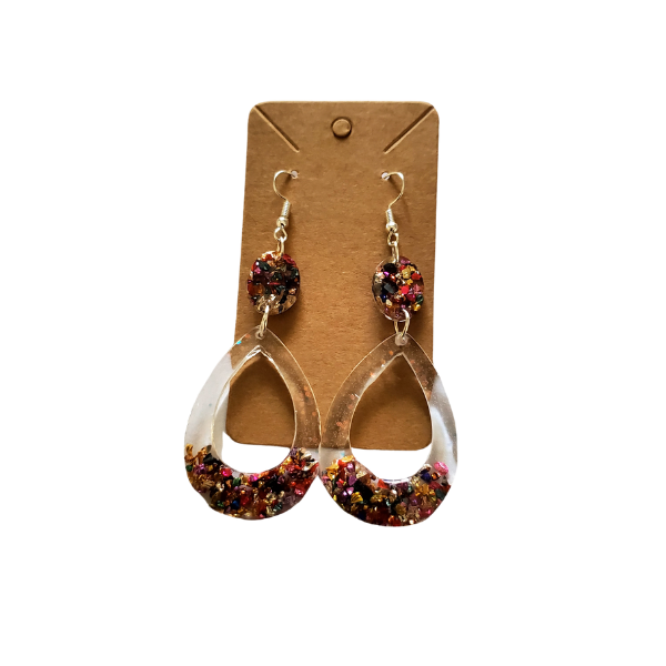 Earrings (resin)