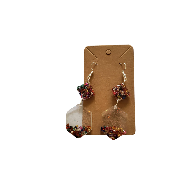 Earrings (resin)