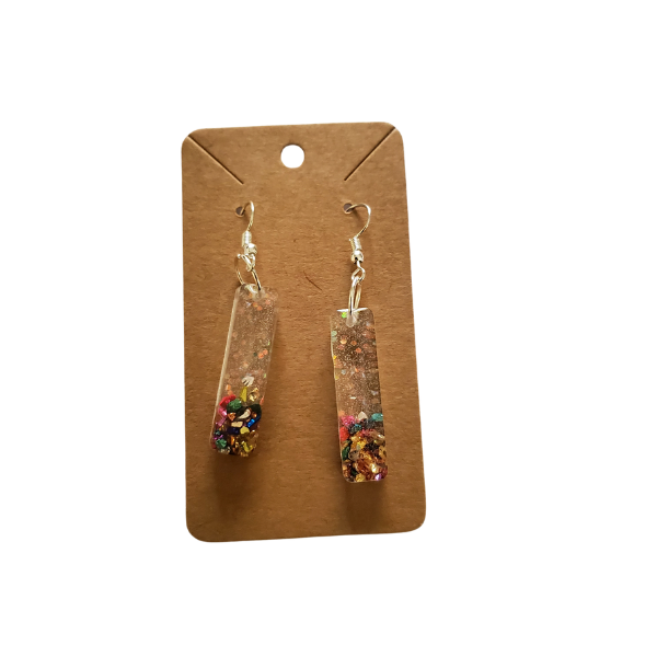 Earrings (resin)