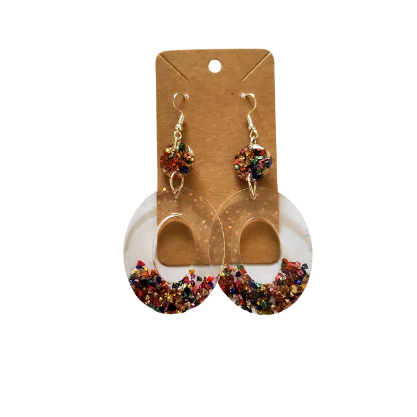 Earrings (resin)