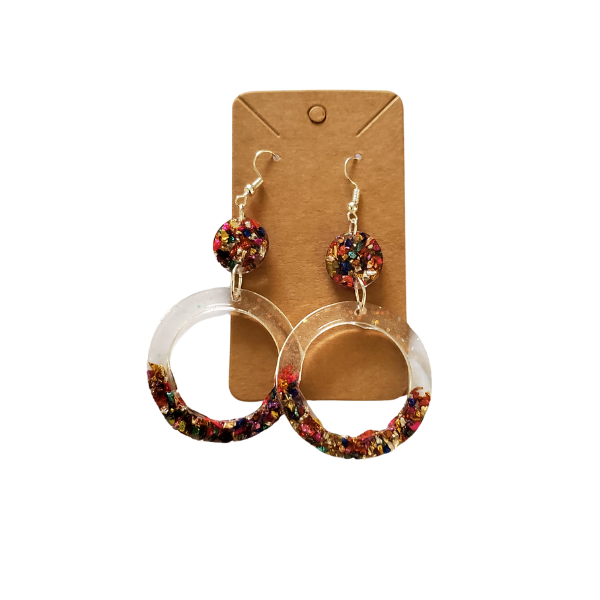 Earrings (resin)