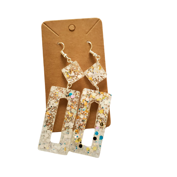 Earrings (resin)